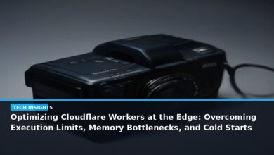 Optimizing Cloudflare Workers at the Edge: Overcoming Execution Limits, Memory Bottlenecks, and Cold Starts - editorial cover photograph