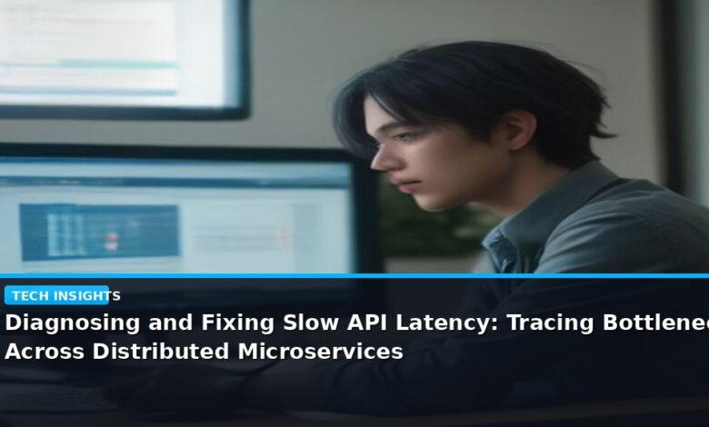 Diagnosing and Fixing Slow API Latency: Tracing Bottlenecks Across Distributed Microservices - editorial cover photograph