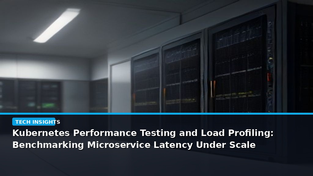 Kubernetes Performance Testing and Load Profiling: Benchmarking Microservice Latency Under Scale - editorial cover photograph