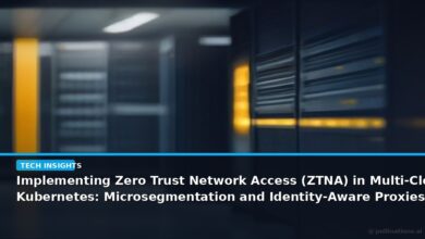 Implementing Zero Trust Network Access (ZTNA) in Multi-Cloud Kubernetes: Microsegmentation and Identity-Aware Proxies - editorial cover photograph