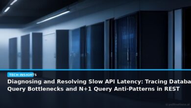 Diagnosing and Resolving Slow API Latency: Tracing Database Query Bottlenecks and N+1 Query Anti-Patterns in REST Endpoints - editorial cover photograph