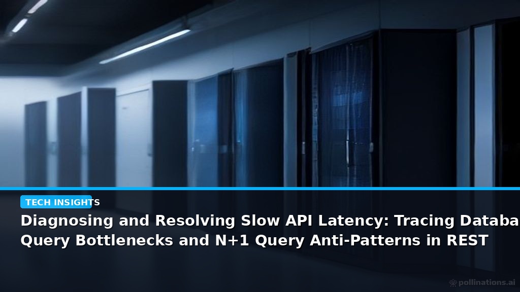 Diagnosing and Resolving Slow API Latency: Tracing Database Query Bottlenecks and N+1 Query Anti-Patterns in REST Endpoints - editorial cover photograph