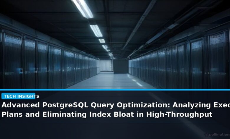 Advanced PostgreSQL Query Optimization: Analyzing Execution Plans and Eliminating Index Bloat in High-Throughput Production Databases - editorial cover photograph