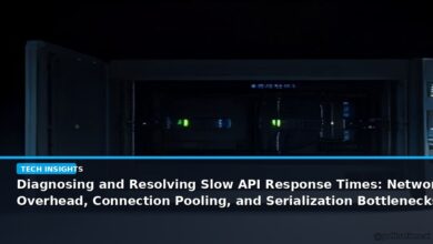 Diagnosing and Resolving Slow API Response Times: Network Overhead, Connection Pooling, and Serialization Bottlenecks in Distributed Systems - editorial cover photograph