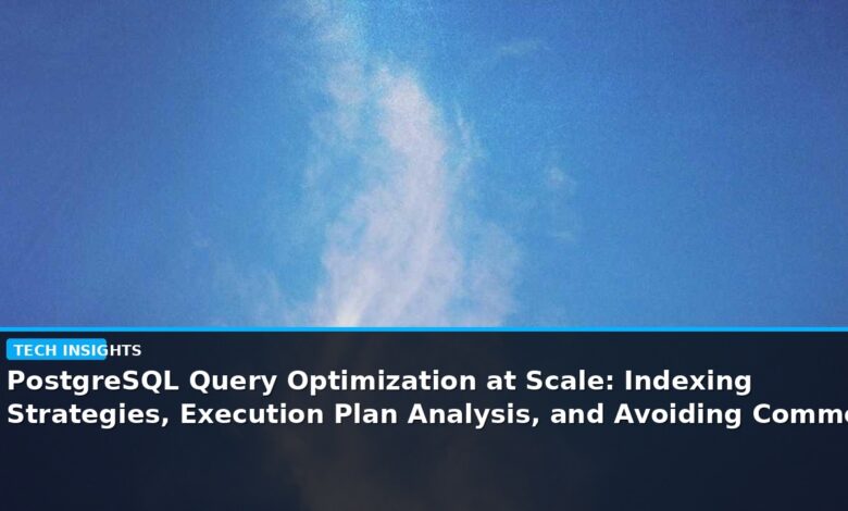 PostgreSQL Query Optimization at Scale: Indexing Strategies, Execution Plan Analysis, and Avoiding Common Anti-Patterns - editorial cover photograph
