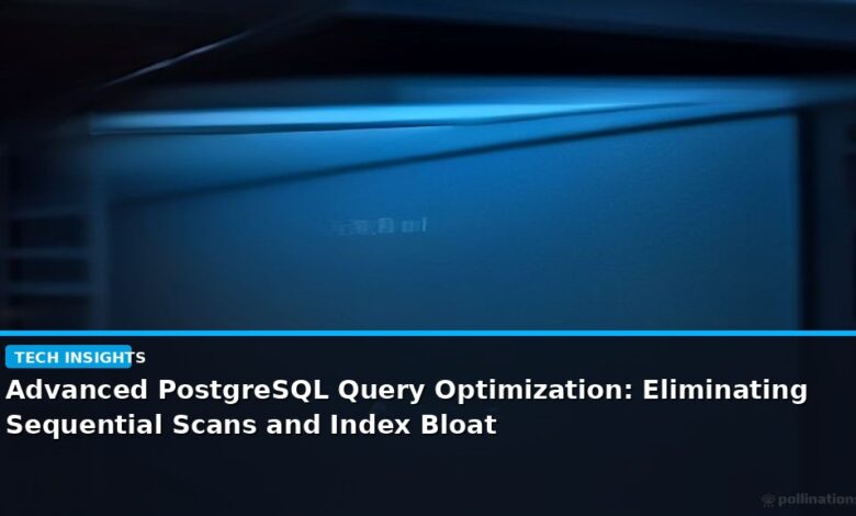 Advanced PostgreSQL Query Optimization: Eliminating Sequential Scans and Index Bloat - editorial cover photograph
