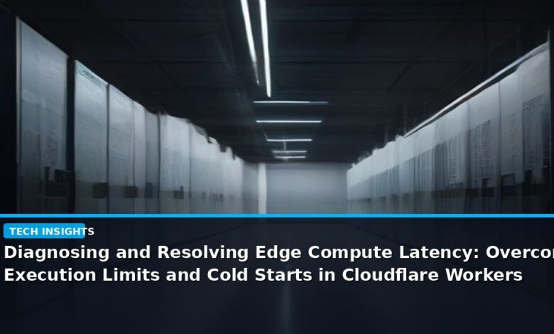 Diagnosing and Resolving Edge Compute Latency: Overcoming Execution Limits and Cold Starts in Cloudflare Workers - editorial cover photograph