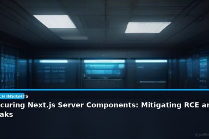 Securing Next.js Server Components: Mitigating RCE and Data Leaks - editorial cover photograph