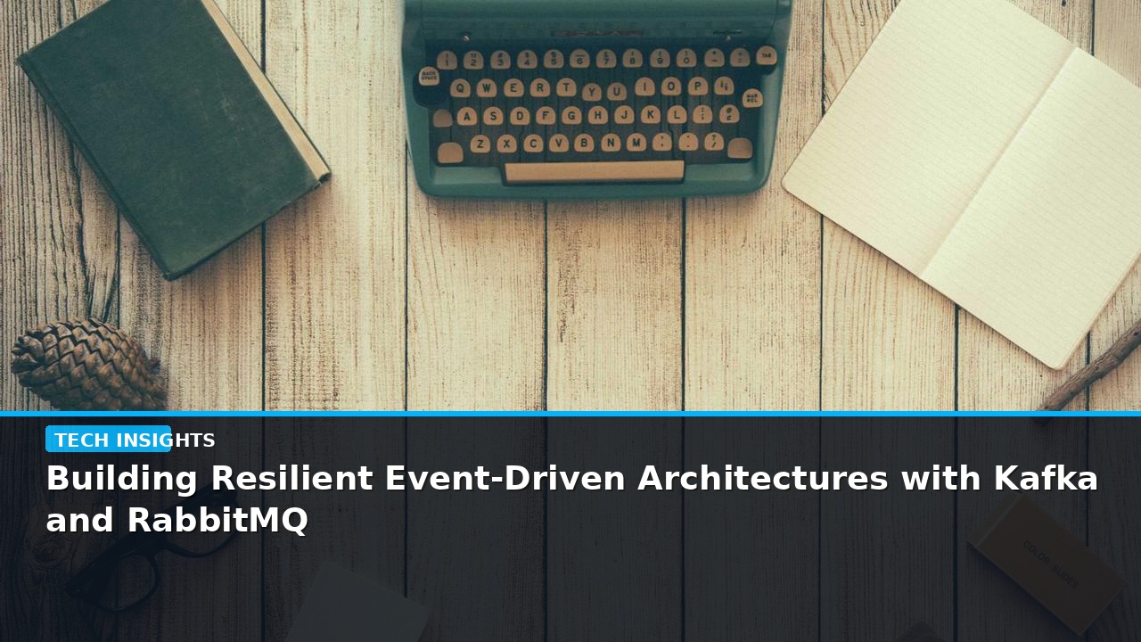 Building Resilient Event-Driven Architectures with Kafka and RabbitMQ - editorial cover photograph