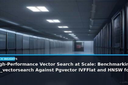 High-Performance Vector Search at Scale: Benchmarking Pg_vectorsearch Against Pgvector IVFFlat and HNSW for Enterprise AI - editorial cover photograph