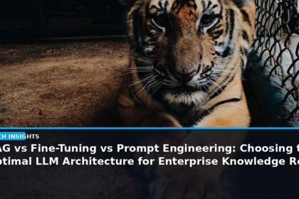 RAG vs Fine-Tuning vs Prompt Engineering: Choosing the Optimal LLM Architecture for Enterprise Knowledge Retrieval - editorial cover photograph