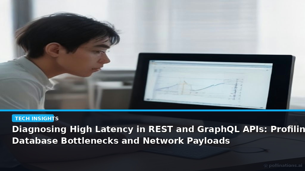 Diagnosing High Latency in REST and GraphQL APIs: Profiling Database Bottlenecks and Network Payloads - editorial cover photograph