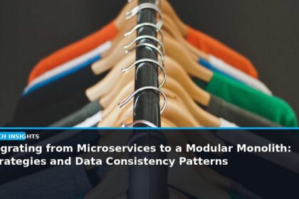 Migrating from Microservices to a Modular Monolith: Strategies and Data Consistency Patterns - editorial cover photograph