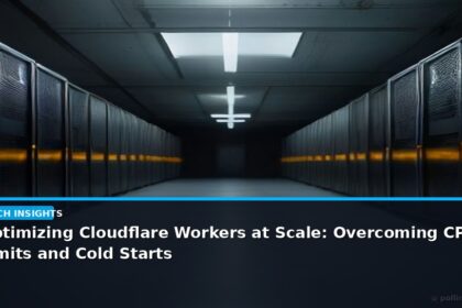 Optimizing Cloudflare Workers at Scale: Overcoming CPU Time Limits and Cold Starts - editorial cover photograph