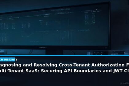 Diagnosing and Resolving Cross-Tenant Authorization Flaws in Multi-Tenant SaaS: Securing API Boundaries and JWT Claims - editorial cover photograph