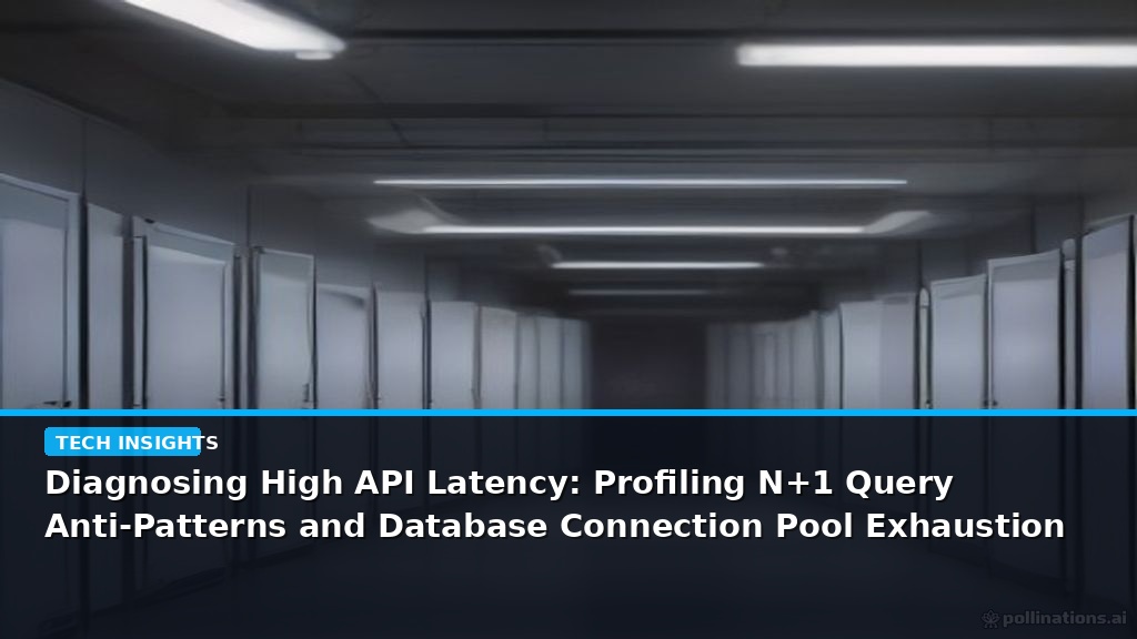 Diagnosing High API Latency: Profiling N+1 Query Anti-Patterns and Database Connection Pool Exhaustion - editorial cover photograph