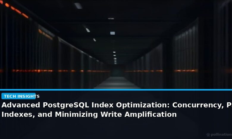 Advanced PostgreSQL Index Optimization: Concurrency, Partial Indexes, and Minimizing Write Amplification - editorial cover photograph
